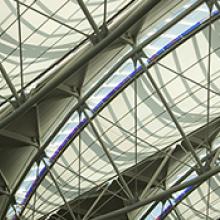 Four Sculptural Light Reflectors